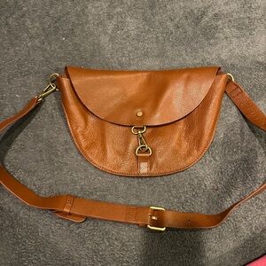 Banana Republic Tan Leather Satchel